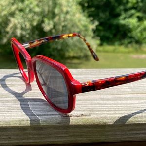 Kirkland Signature Red Tortoise sunglasses frames KS Apex #220062
